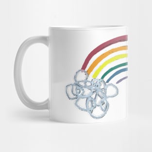 Rainbow Scribble Mug